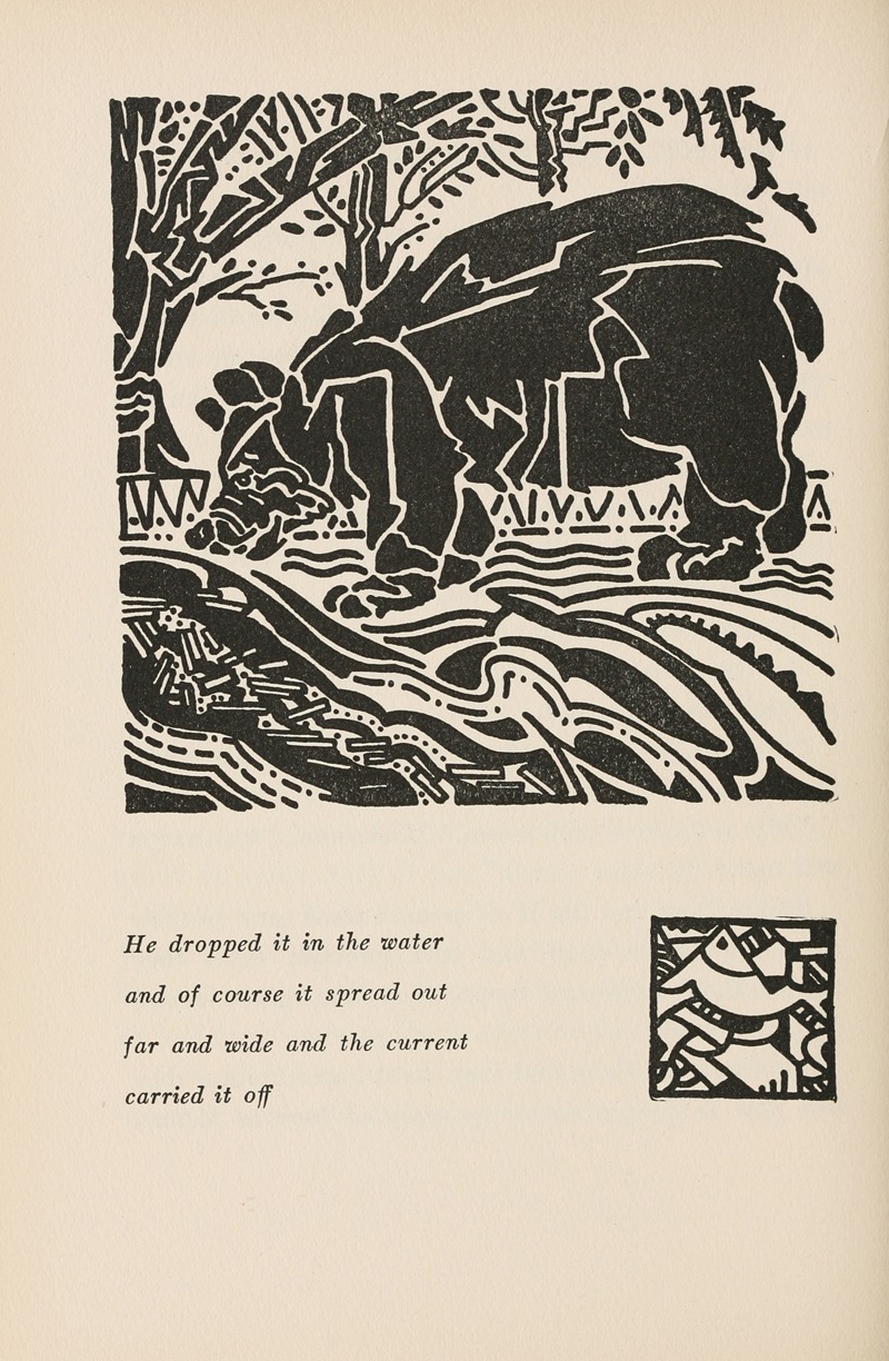 Parker Hoysted Fillmore - Mighty Mikko; a book of Finnish fairy tales and folk tales Pl.33