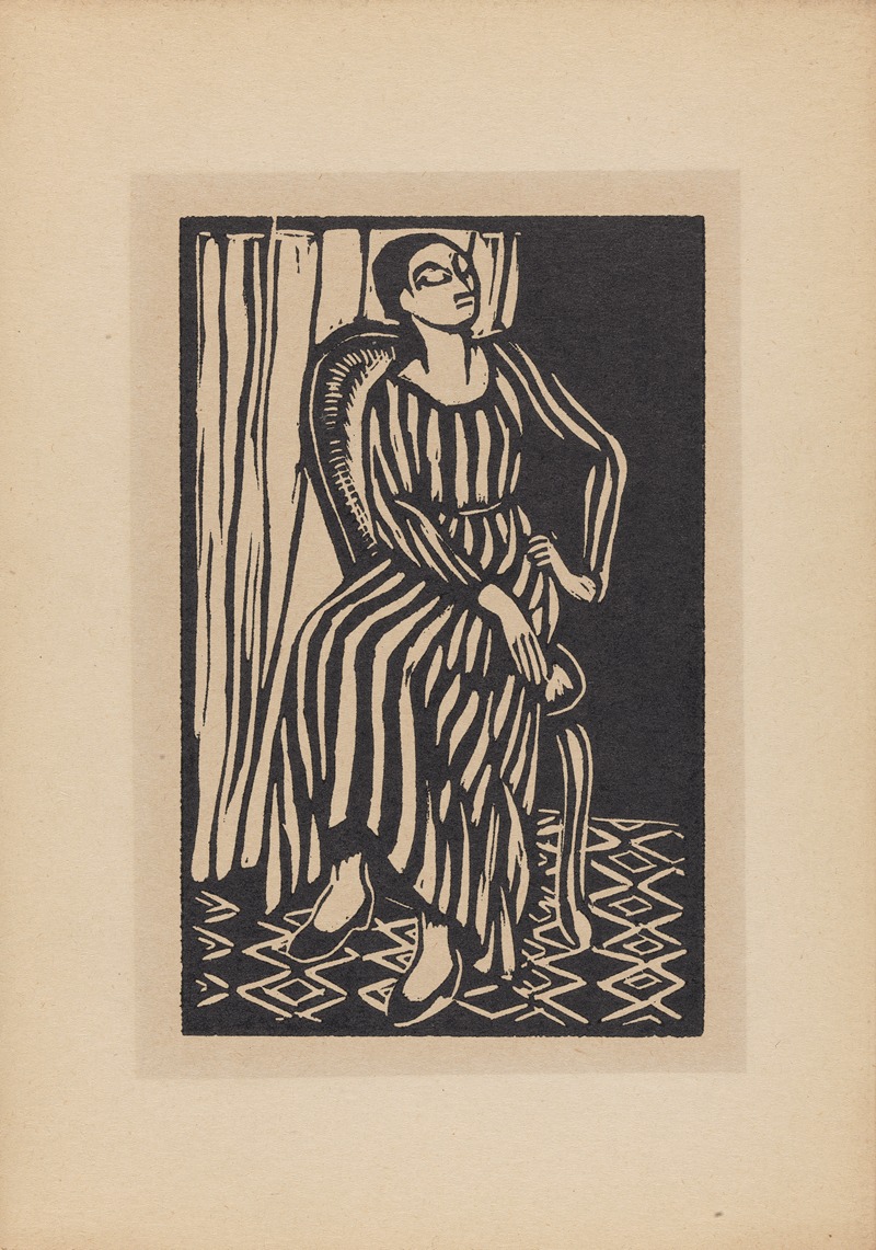 Roger Fry - The Striped Dress