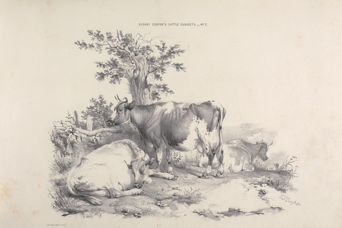 Thomas Sidney Cooper - Thomas Sydney Cooper’s cattle subjects Pl.02