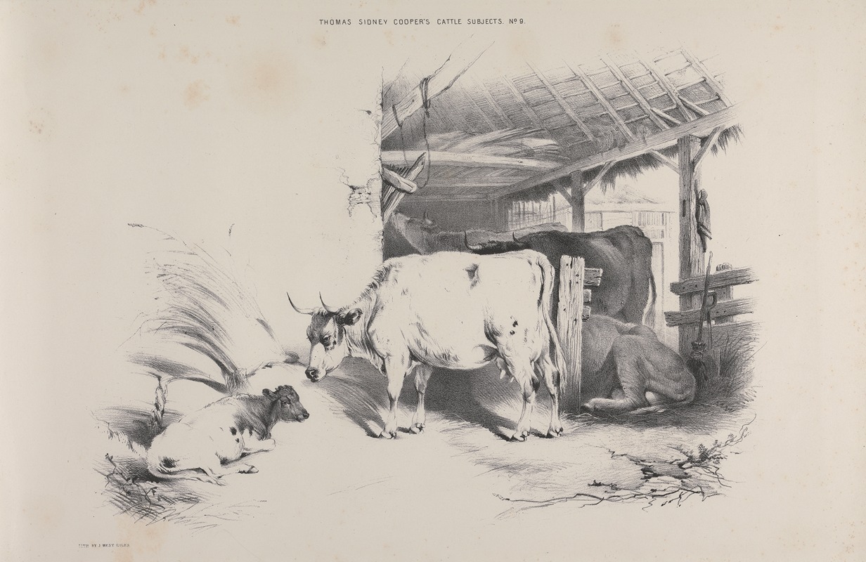 Thomas Sidney Cooper - Thomas Sydney Cooper’s cattle subjects Pl.09