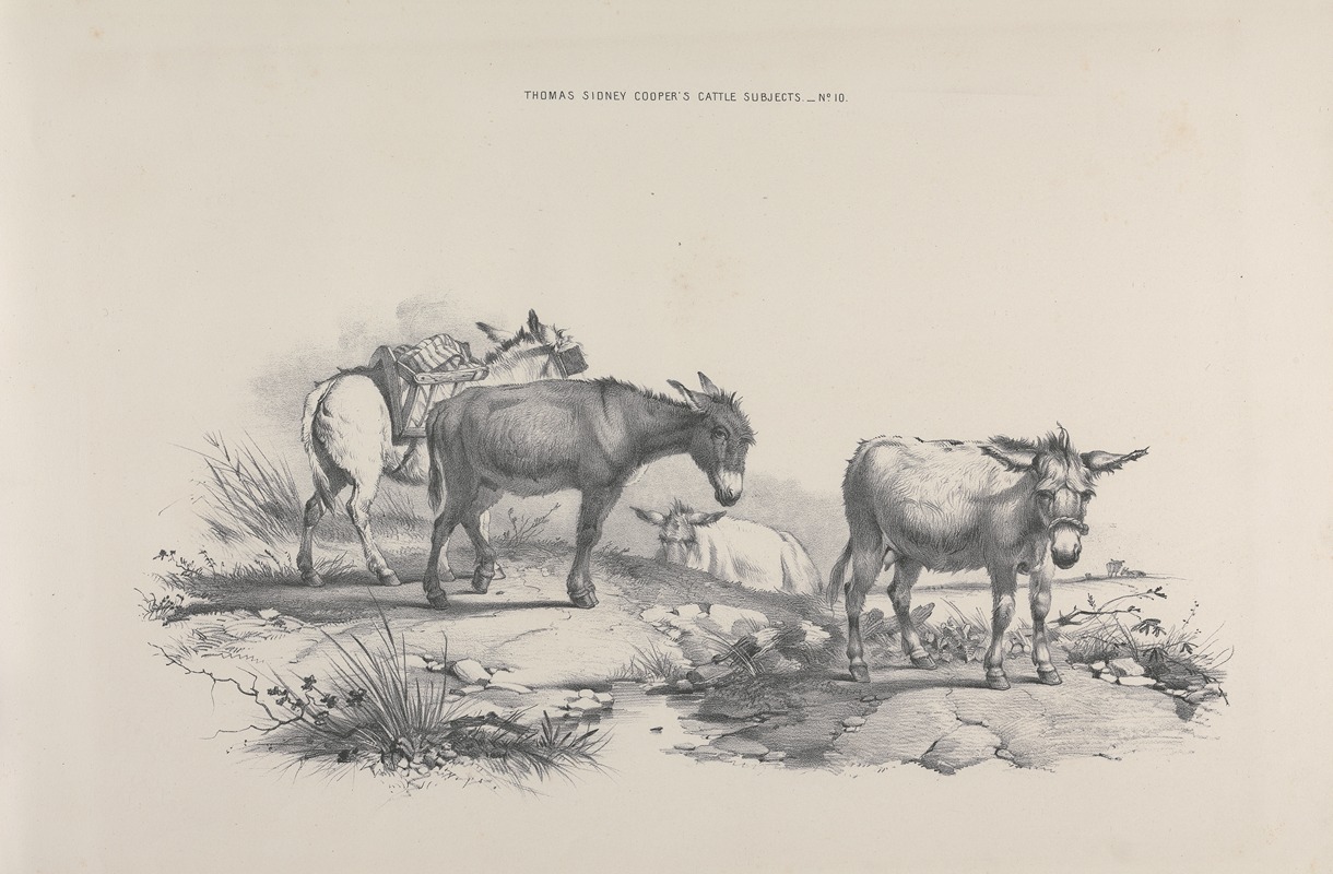 Thomas Sidney Cooper - Thomas Sydney Cooper’s cattle subjects Pl.10