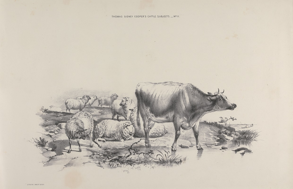 Thomas Sidney Cooper - Thomas Sydney Cooper’s cattle subjects Pl.11