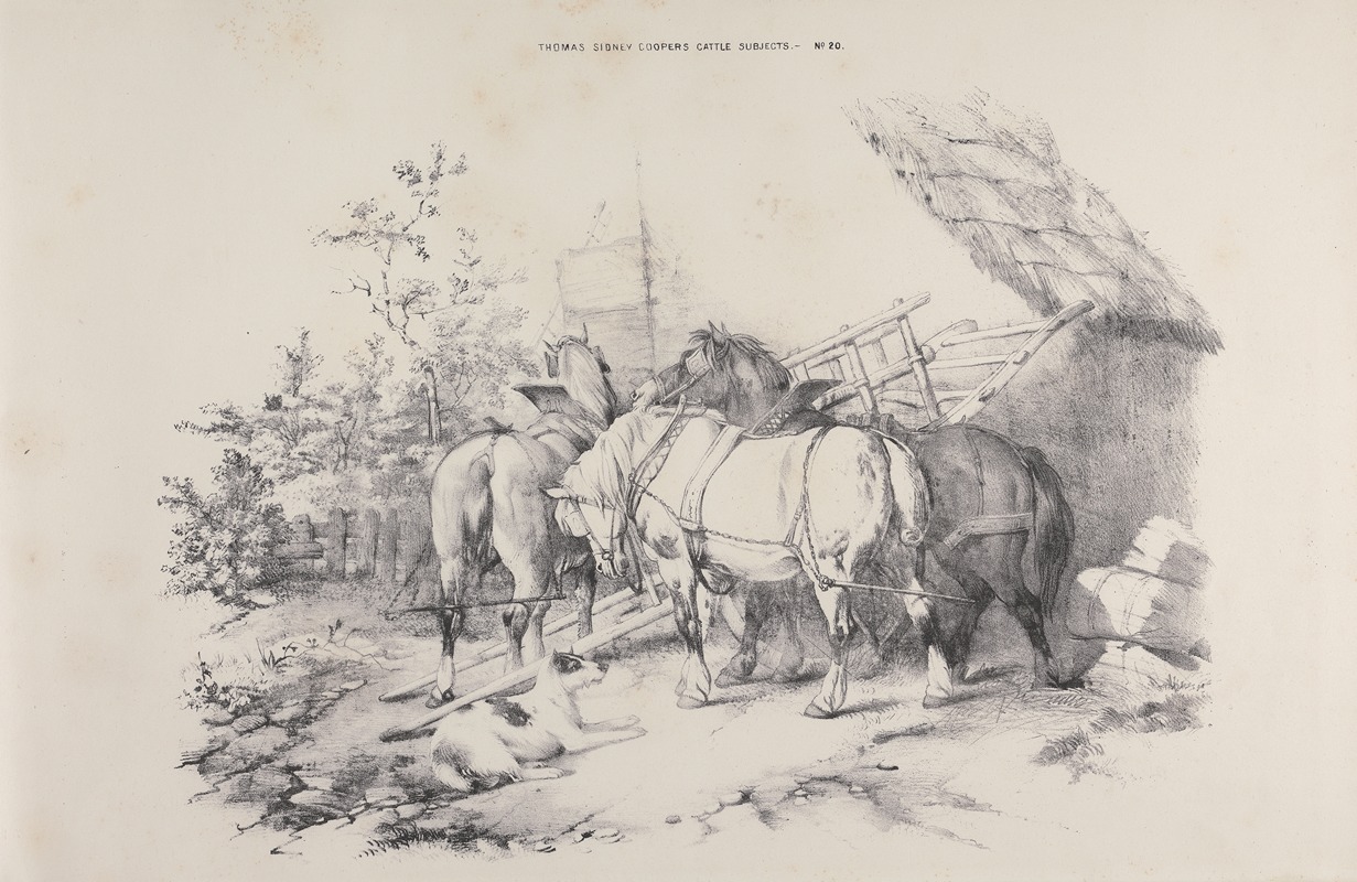 Thomas Sidney Cooper - Thomas Sydney Cooper’s cattle subjects Pl.20