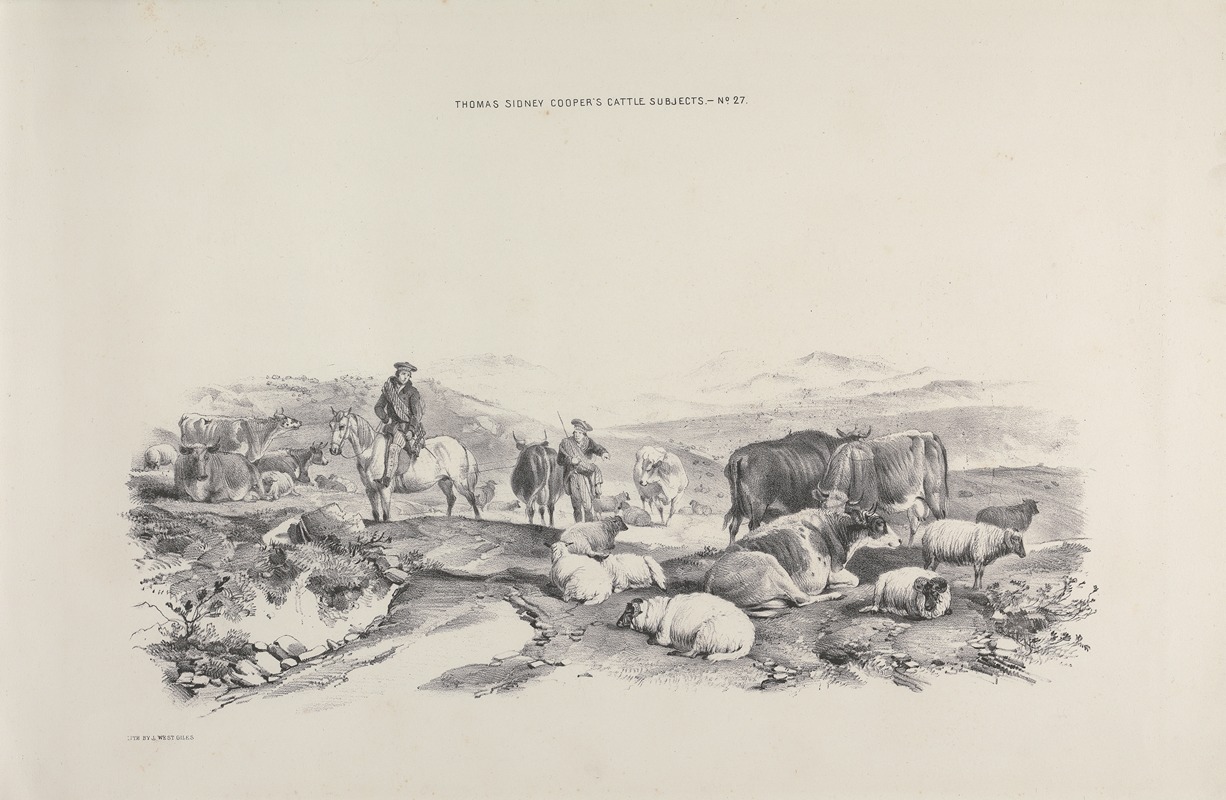 Thomas Sidney Cooper - Thomas Sydney Cooper’s cattle subjects Pl.27