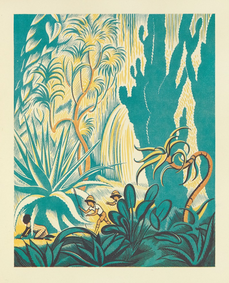 Clifford Webb - A Jungle Picnic Pl.19