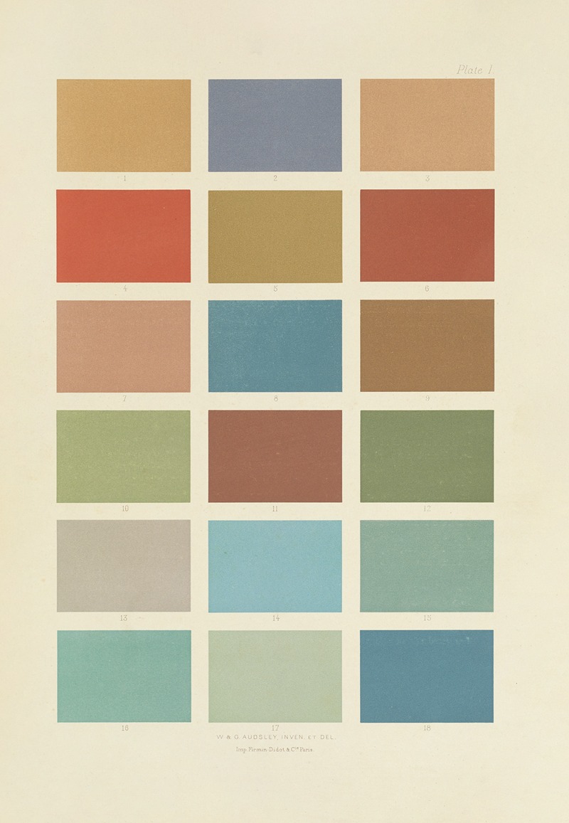 George Ashdown Audsley - Polychromatic decoration as applied to buildings in the mediæval styles Pl.01