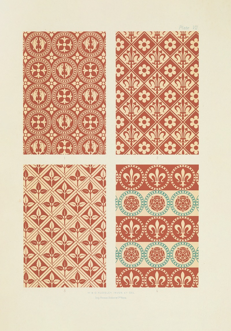 George Ashdown Audsley - Polychromatic decoration as applied to buildings in the mediæval styles Pl.07