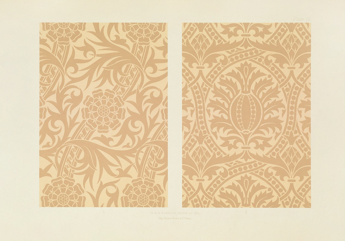 George Ashdown Audsley - Polychromatic decoration as applied to buildings in the mediæval styles Pl.09