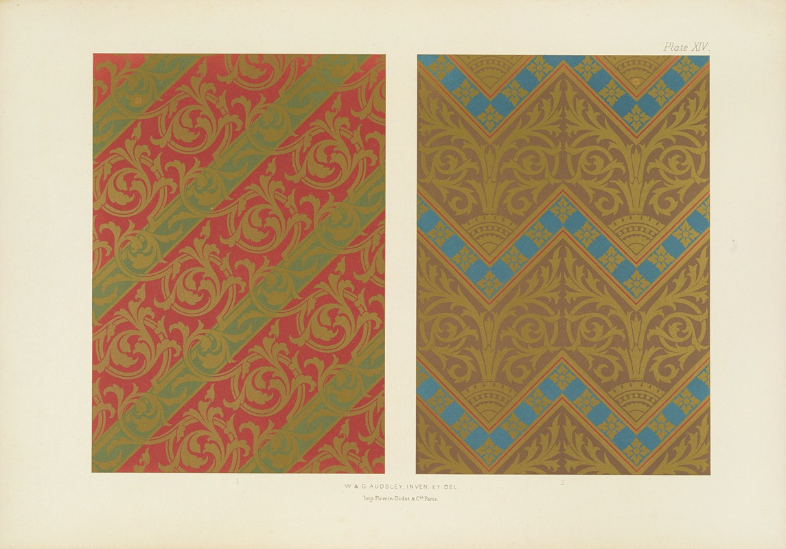 George Ashdown Audsley - Polychromatic decoration as applied to buildings in the mediæval styles Pl.14