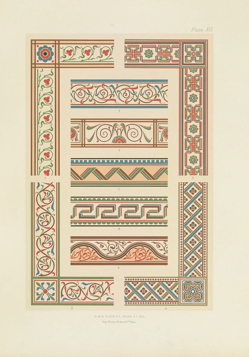 George Ashdown Audsley - Polychromatic decoration as applied to buildings in the mediæval styles Pl.16