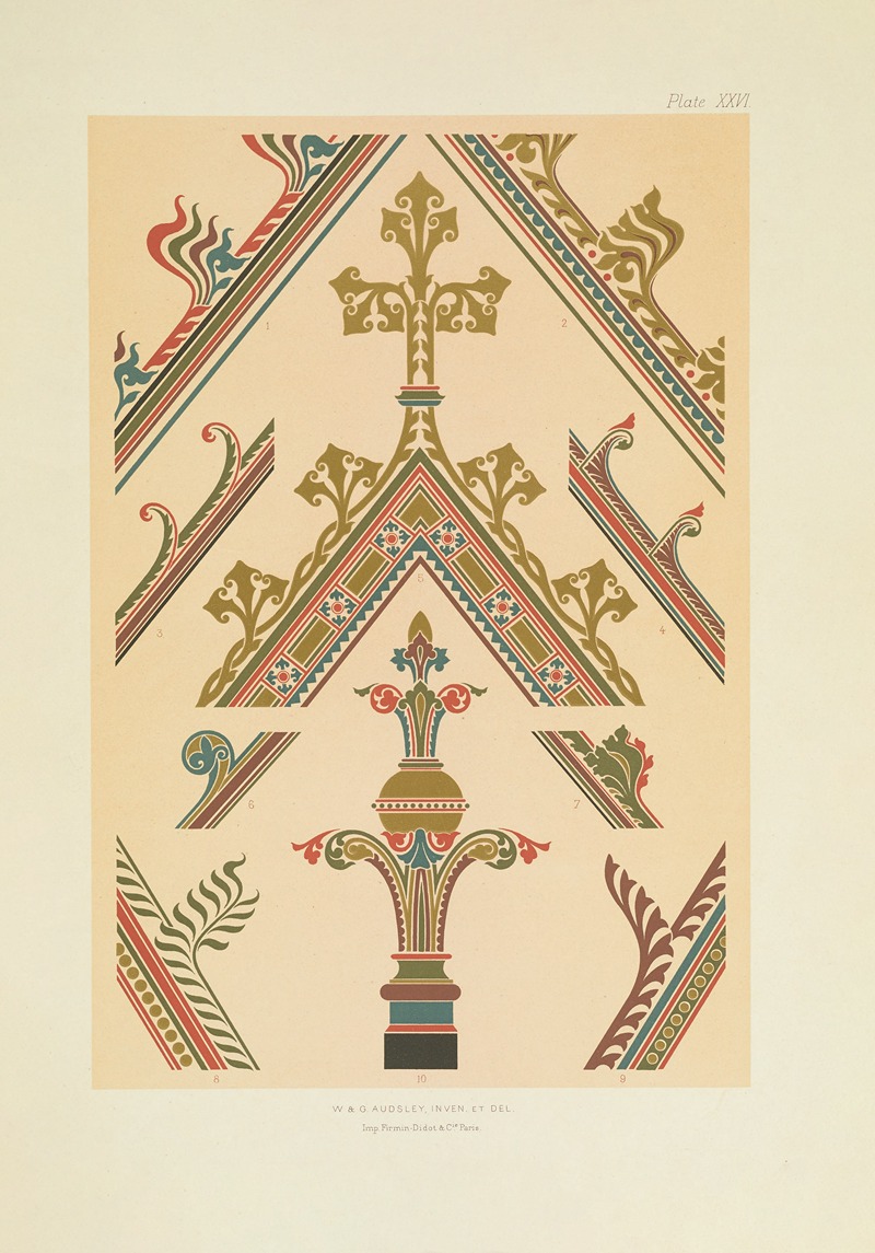 George Ashdown Audsley - Polychromatic decoration as applied to buildings in the mediæval styles Pl.26