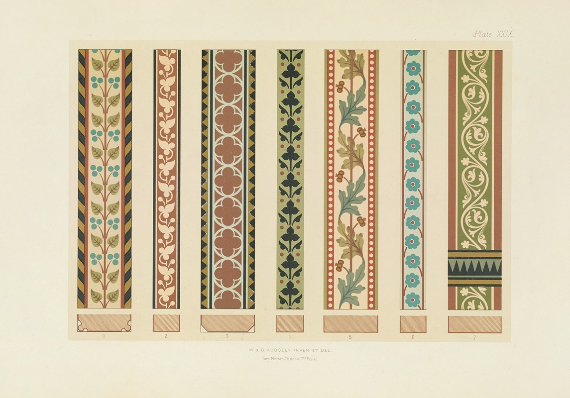 George Ashdown Audsley - Polychromatic decoration as applied to buildings in the mediæval styles Pl.29