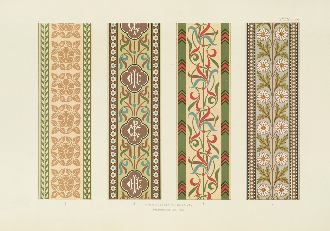 George Ashdown Audsley - Polychromatic decoration as applied to buildings in the mediæval styles Pl.30