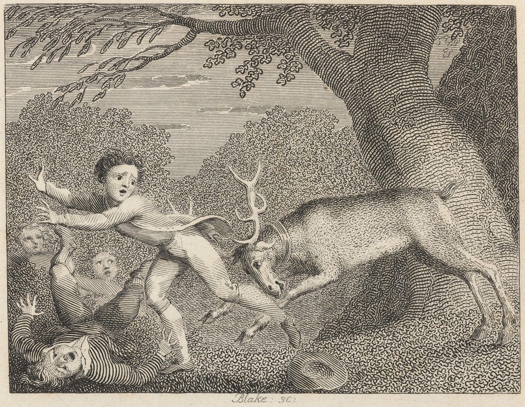 John Wootton - Fable XIII. The Tame Stag