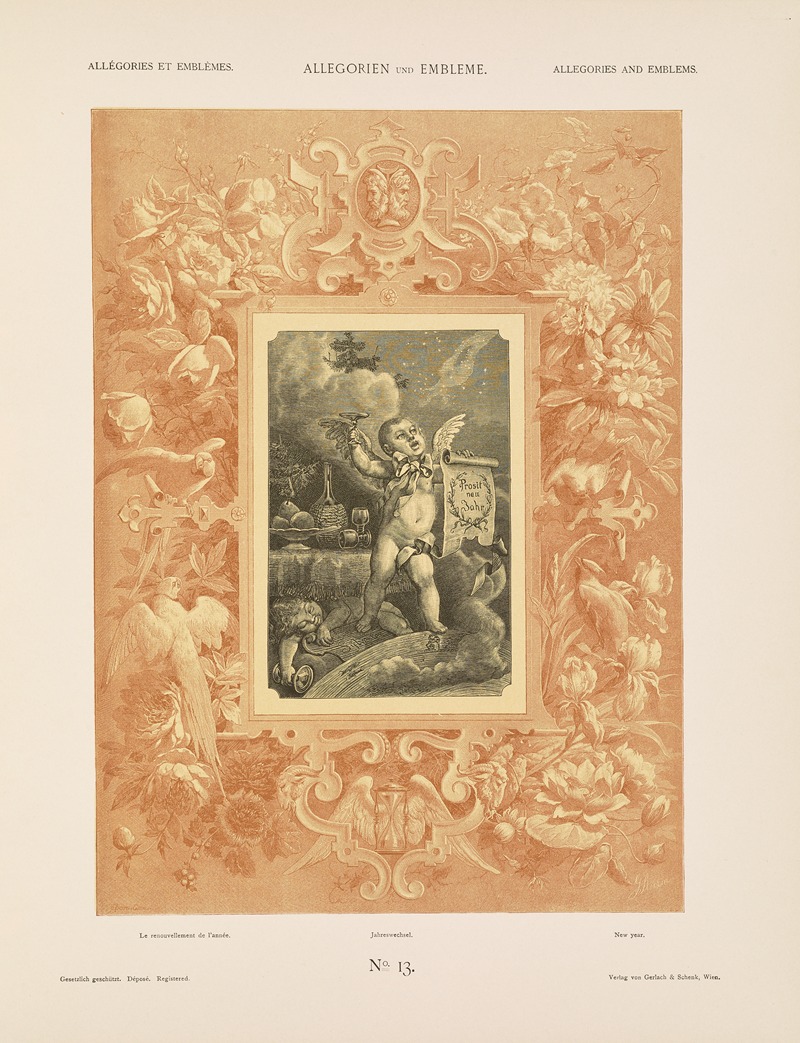 Albert Ilg - Allegorien und Embleme Vol. I Pl.014