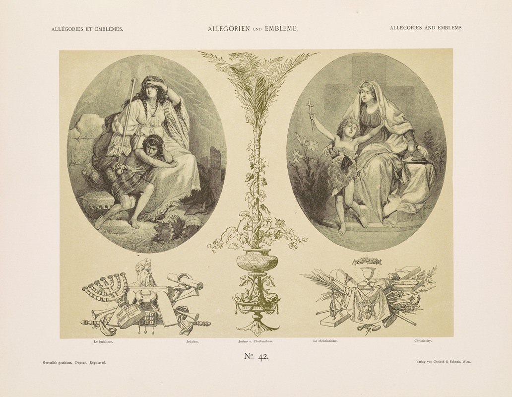 Albert Ilg - Allegorien und Embleme Vol. I Pl.045