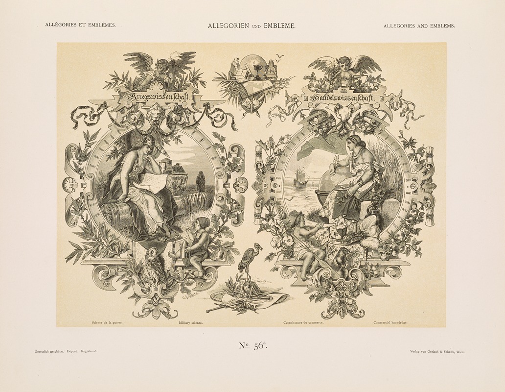 Albert Ilg - Allegorien und Embleme Vol. I Pl.062