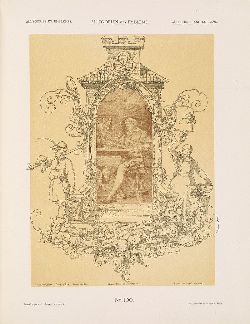 Albert Ilg - Allegorien und Embleme Vol. I Pl.118