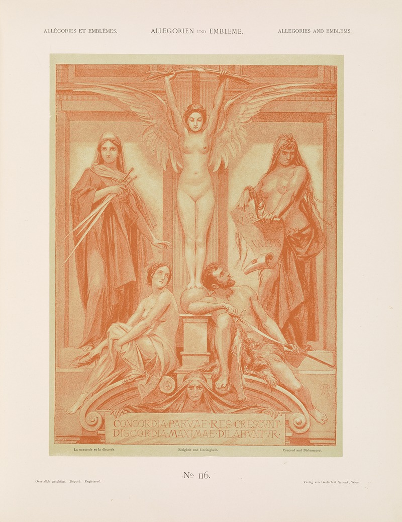 Albert Ilg - Allegorien und Embleme Vol. I Pl.135