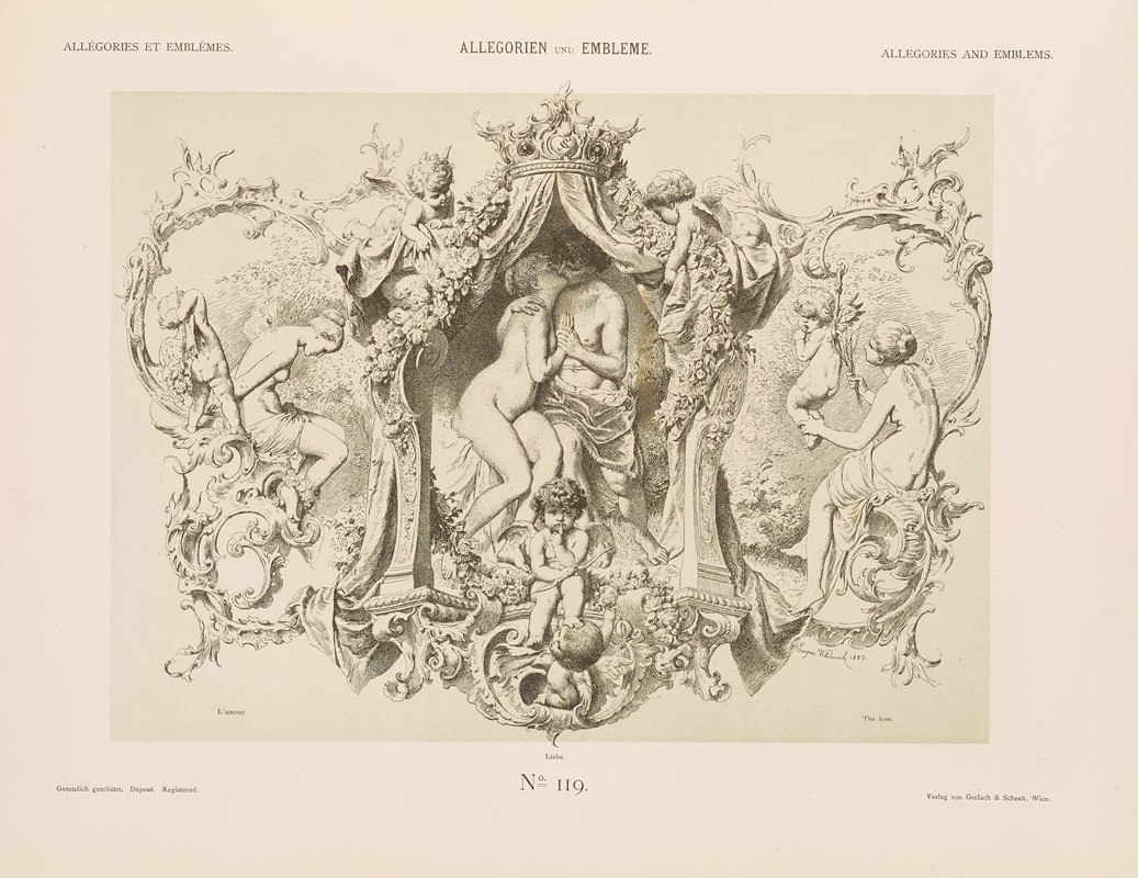 Albert Ilg - Allegorien und Embleme Vol. I Pl.139