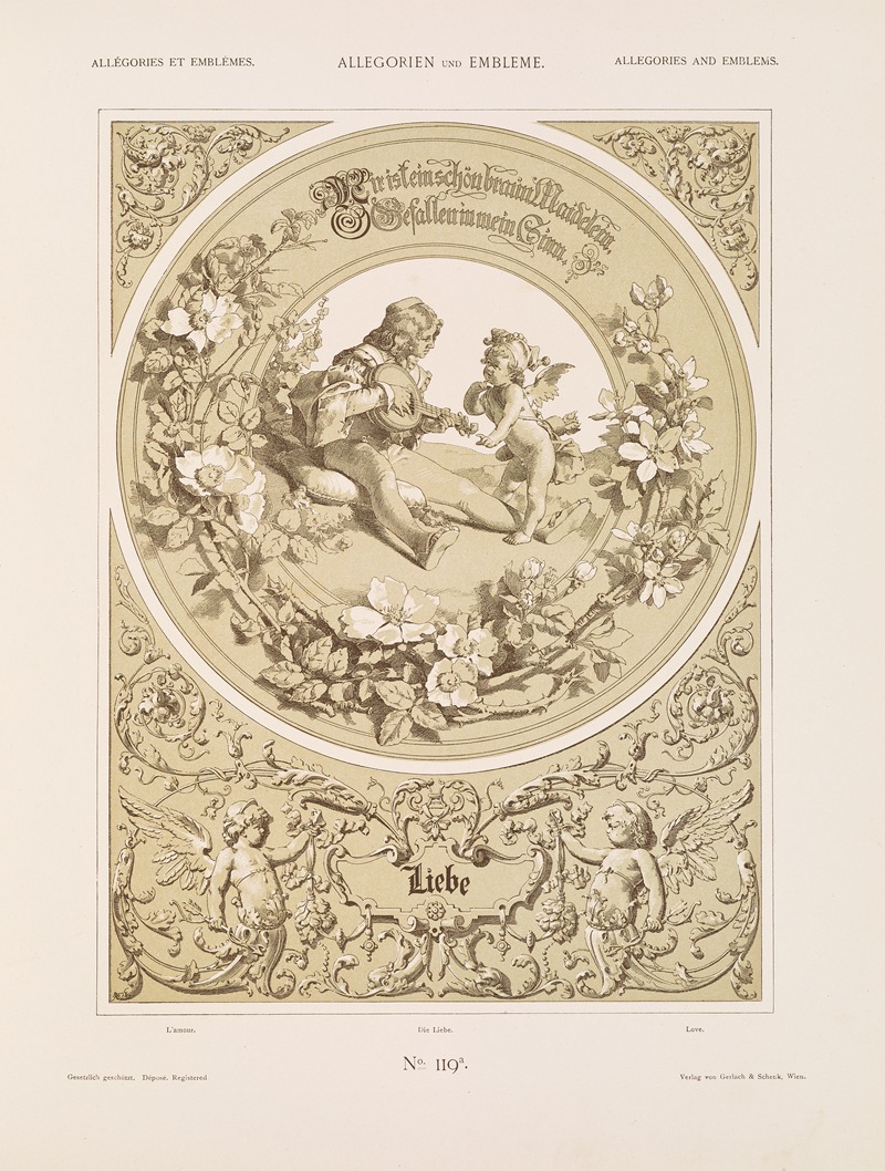 Albert Ilg - Allegorien und Embleme Vol. I Pl.140