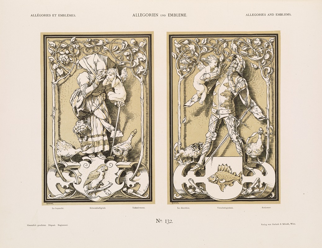 Albert Ilg - Allegorien und Embleme Vol. I Pl.156