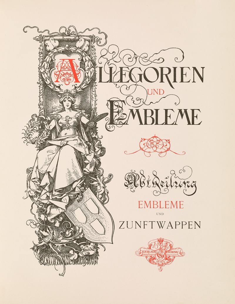 Albert Ilg - Allegorien und Embleme Vol. II Pl.000