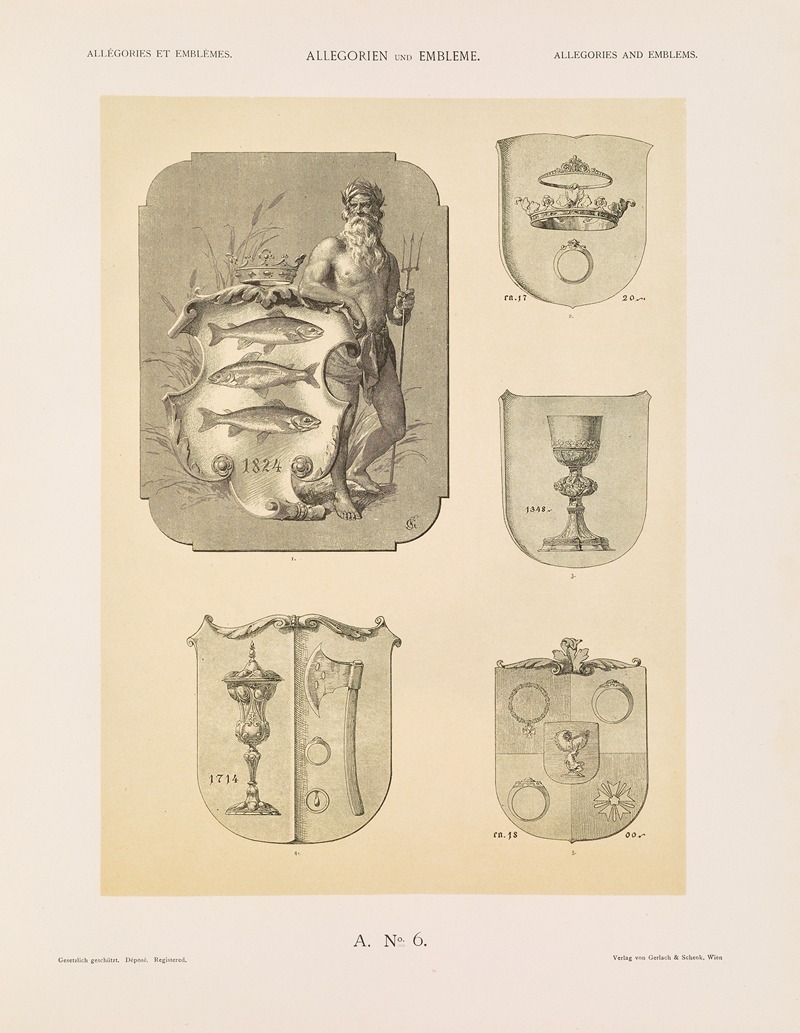 Albert Ilg - Allegorien und Embleme Vol. II Pl.006