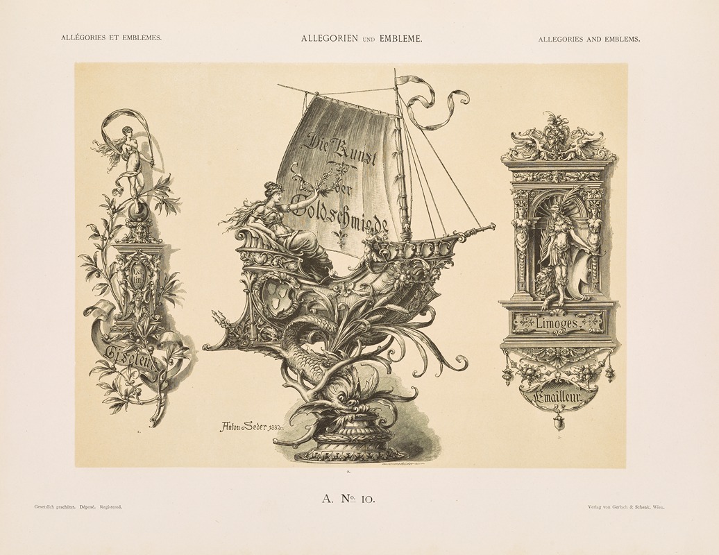 Albert Ilg - Allegorien und Embleme Vol. II Pl.011