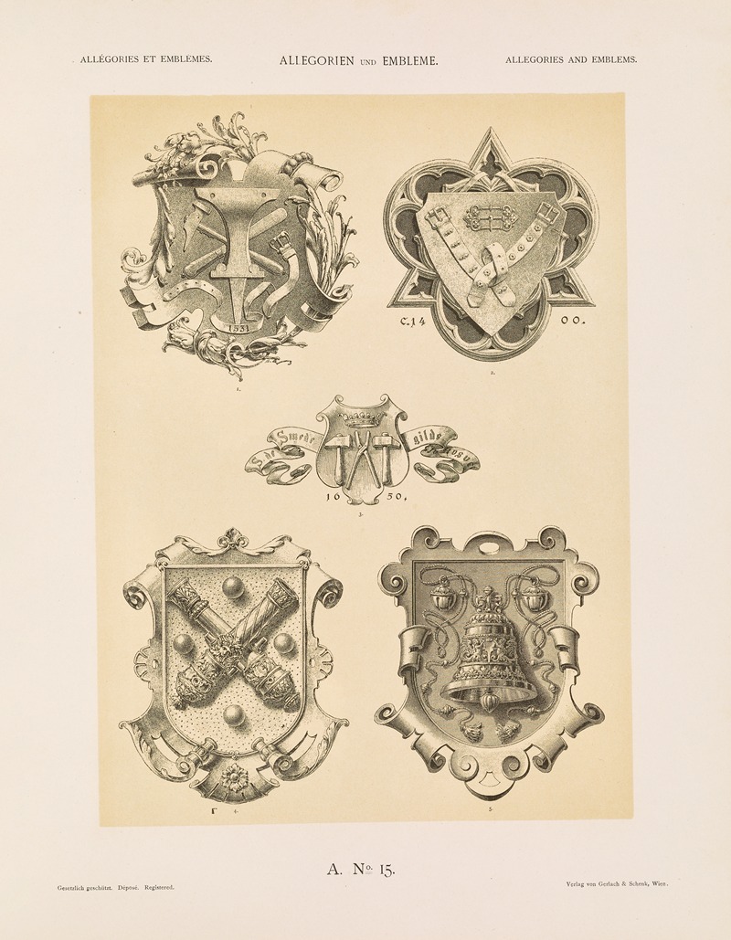 Albert Ilg - Allegorien und Embleme Vol. II Pl.016