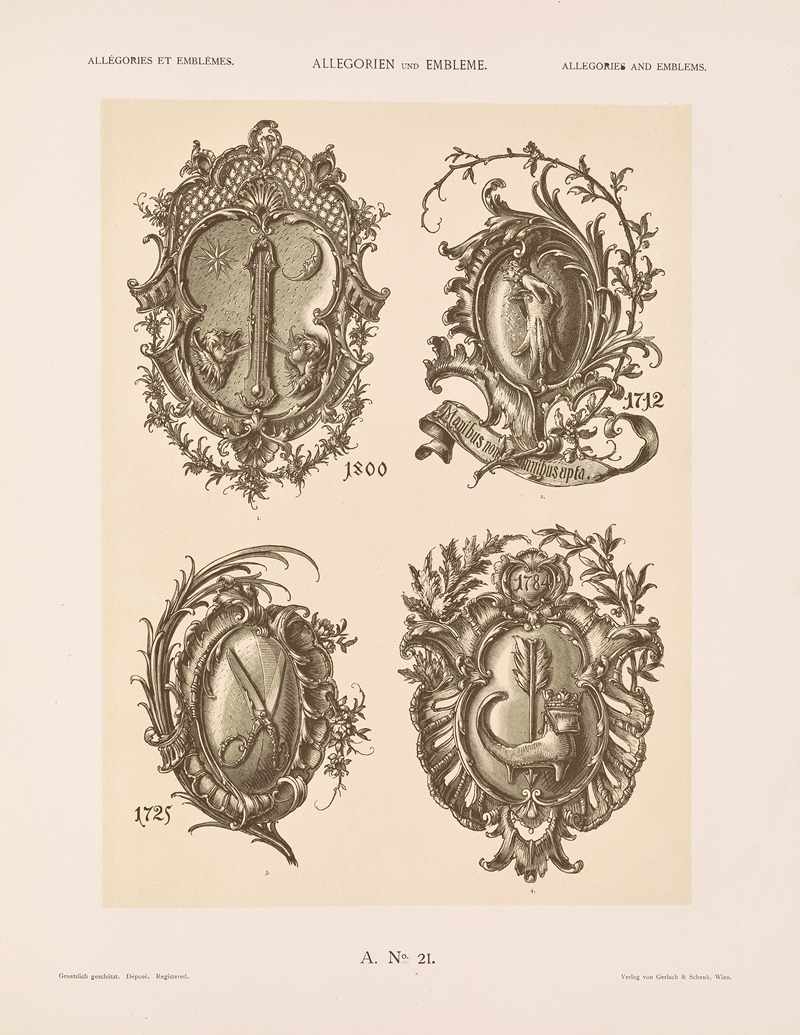 Albert Ilg - Allegorien und Embleme Vol. II Pl.022