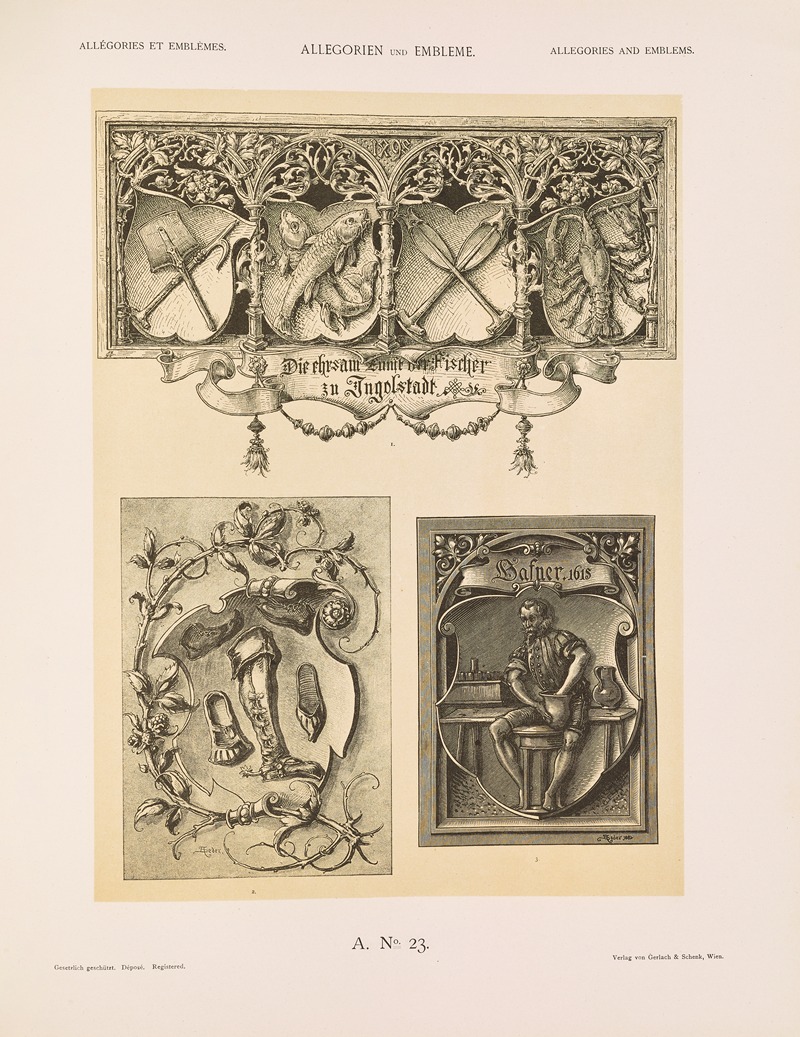 Albert Ilg - Allegorien und Embleme Vol. II Pl.024