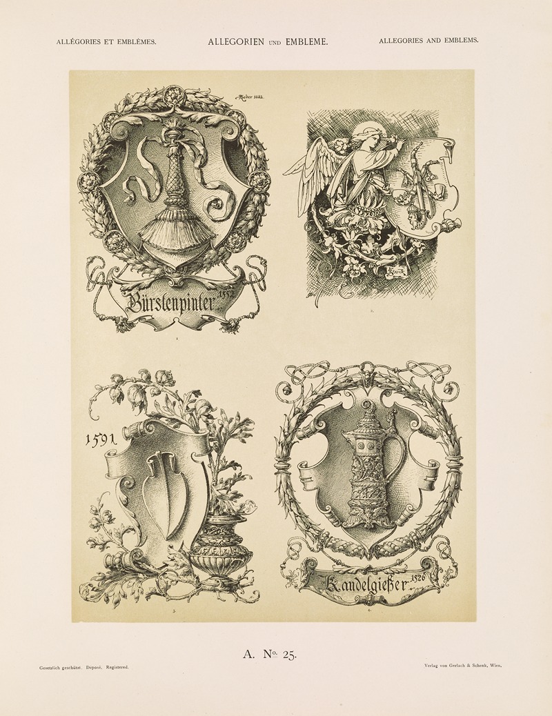 Albert Ilg - Allegorien und Embleme Vol. II Pl.027