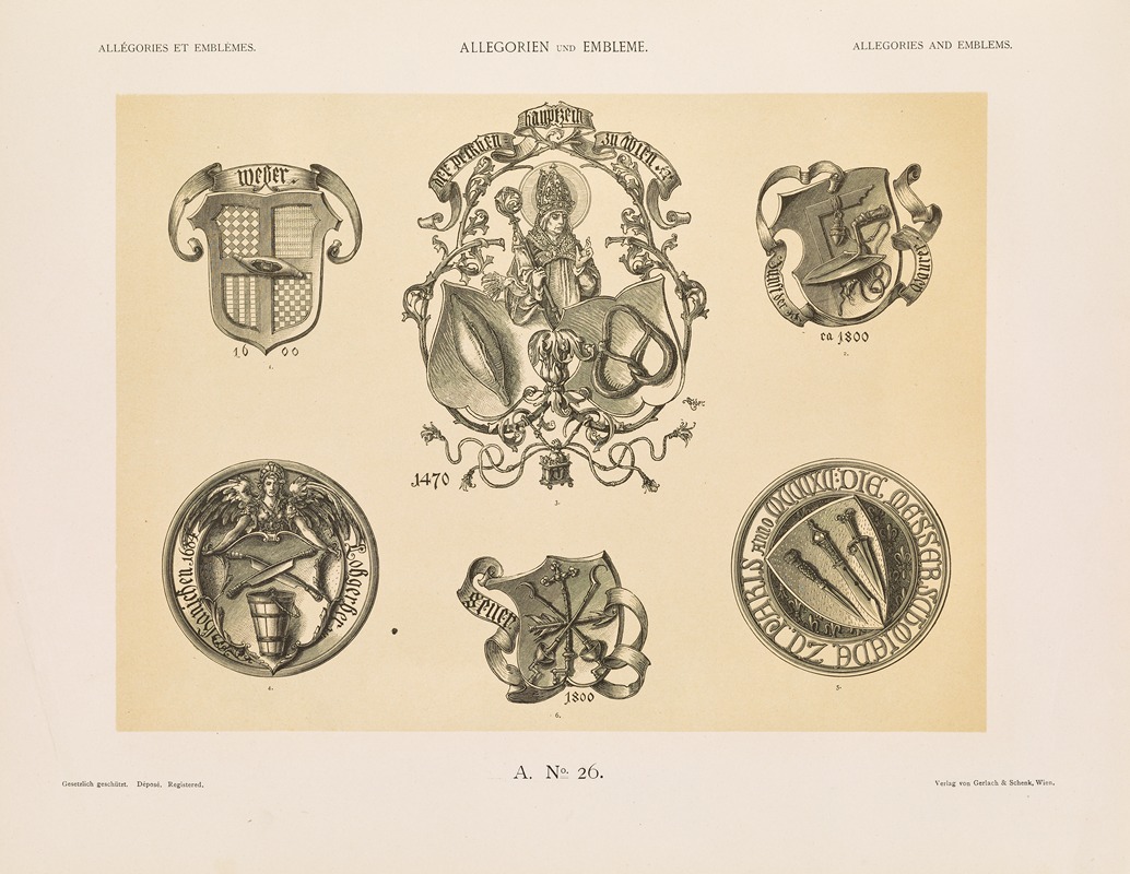 Albert Ilg - Allegorien und Embleme Vol. II Pl.028