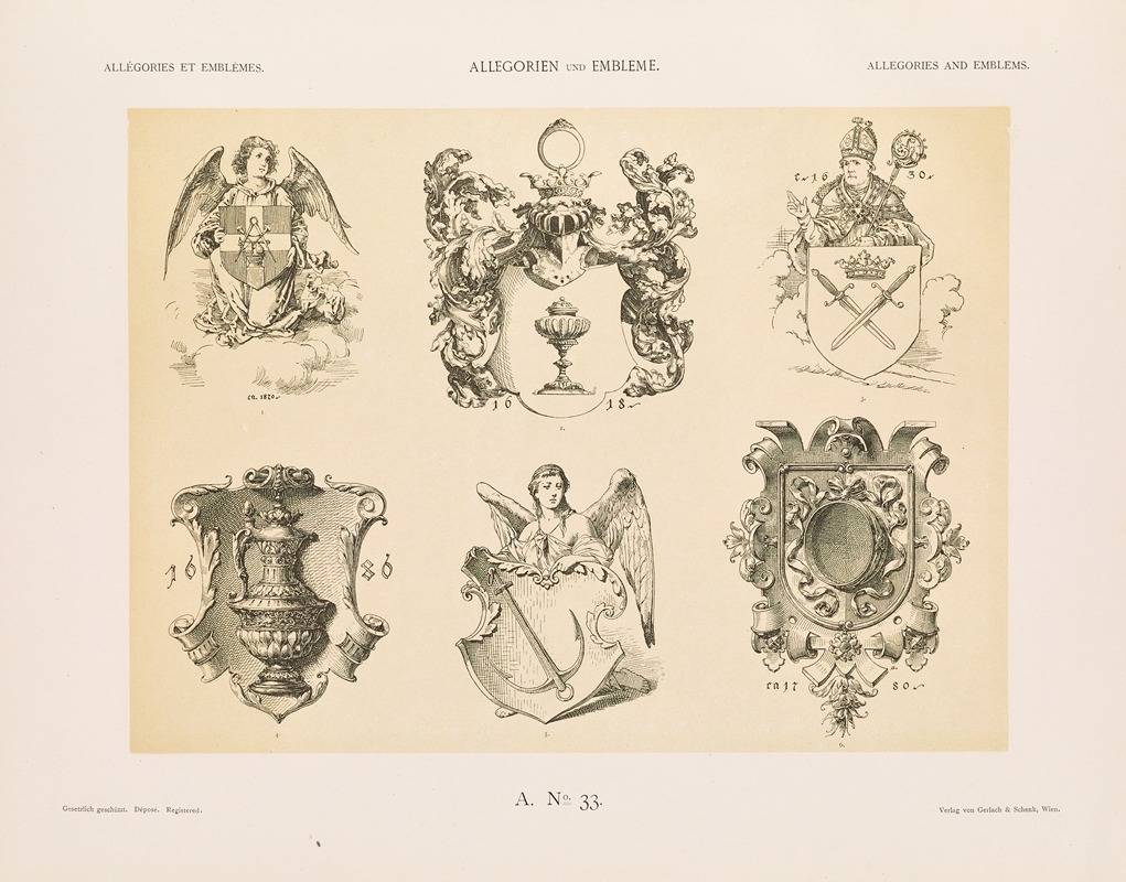 Albert Ilg - Allegorien und Embleme Vol. II Pl.037