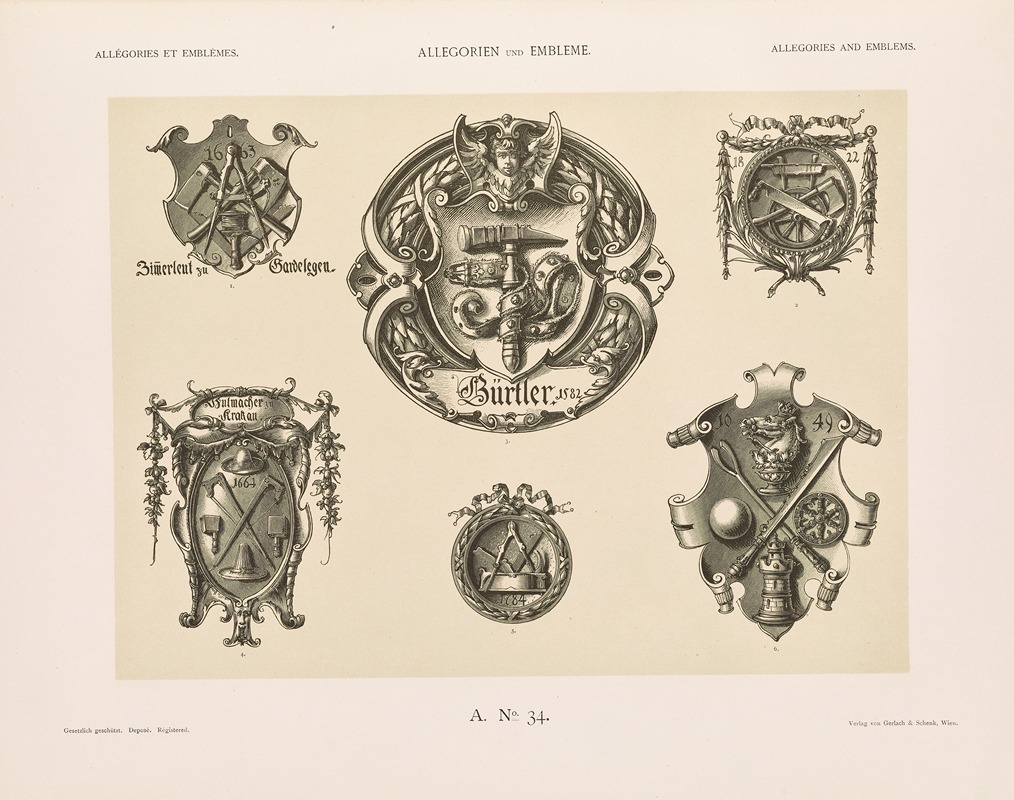 Albert Ilg - Allegorien und Embleme Vol. II Pl.039