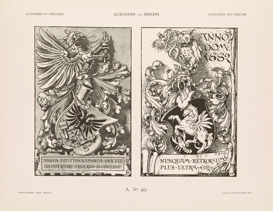 Albert Ilg - Allegorien und Embleme Vol. II Pl.055