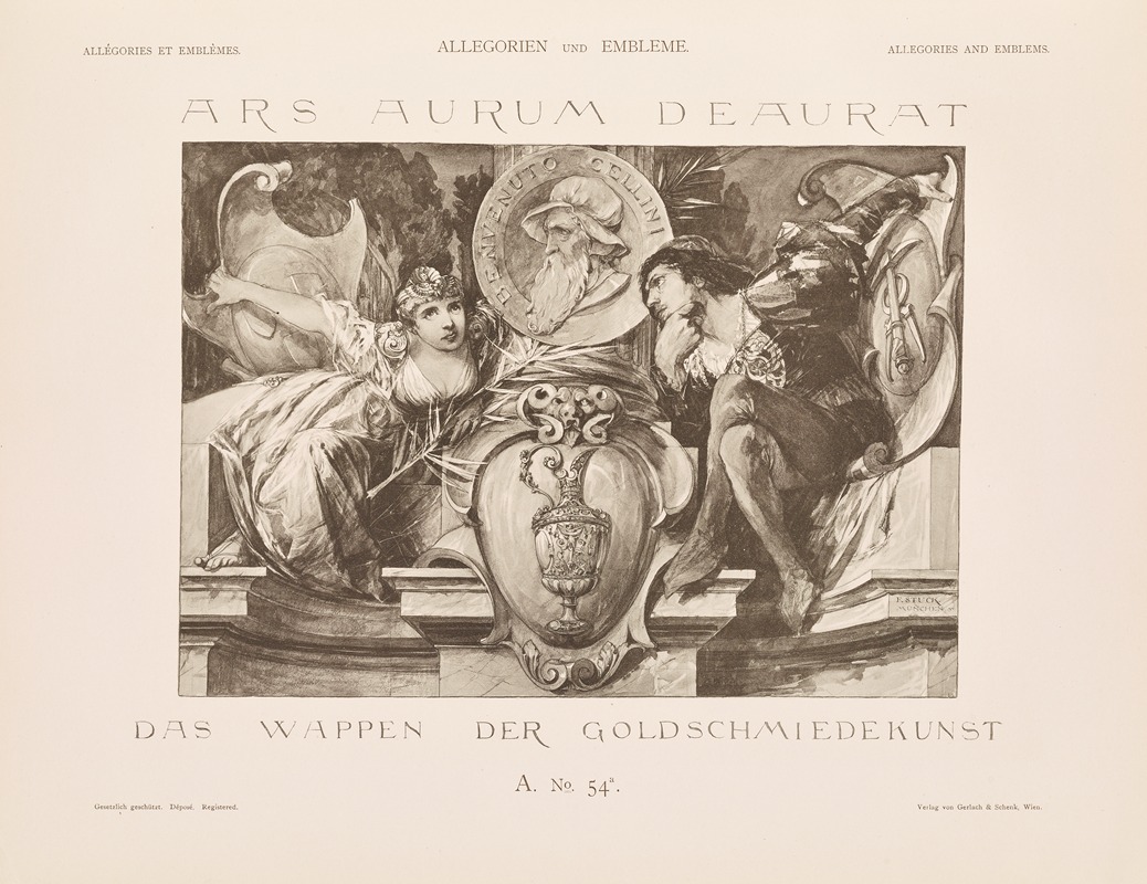Albert Ilg - Allegorien und Embleme Vol. II Pl.062