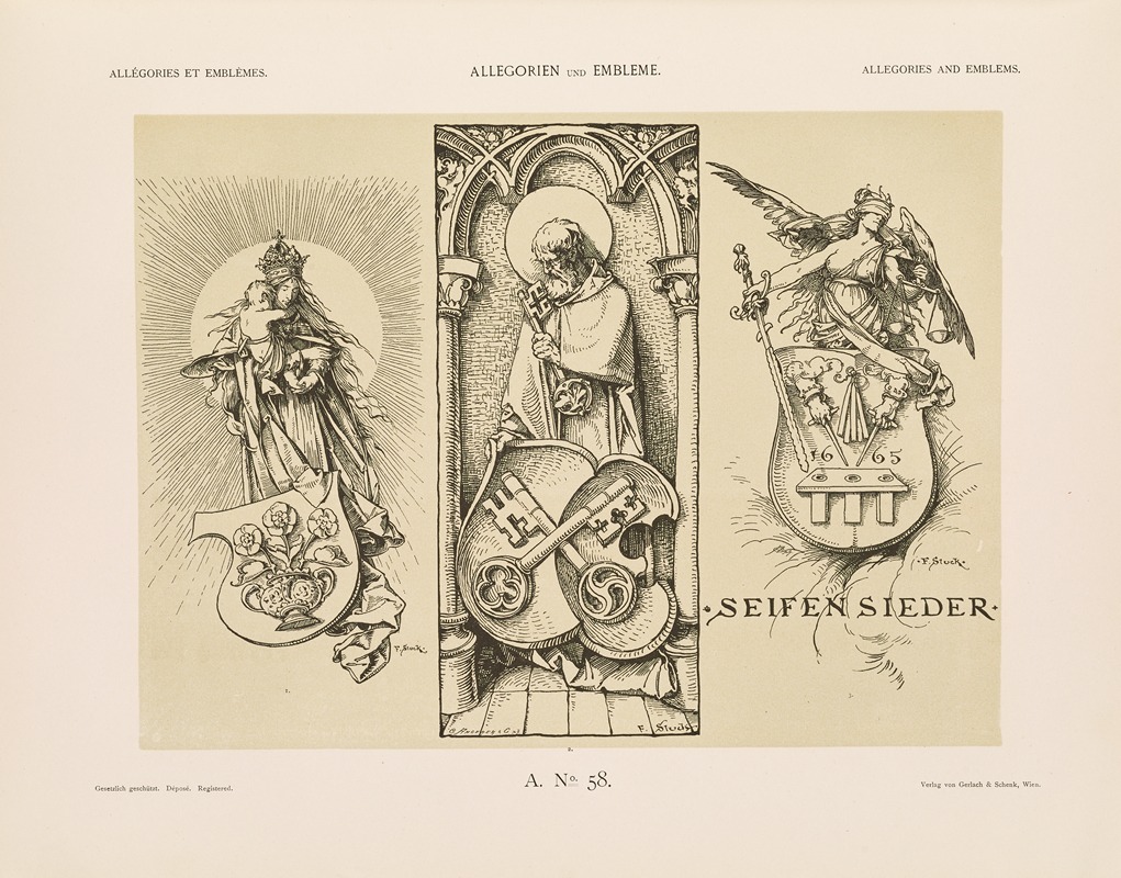 Albert Ilg - Allegorien und Embleme Vol. II Pl.066