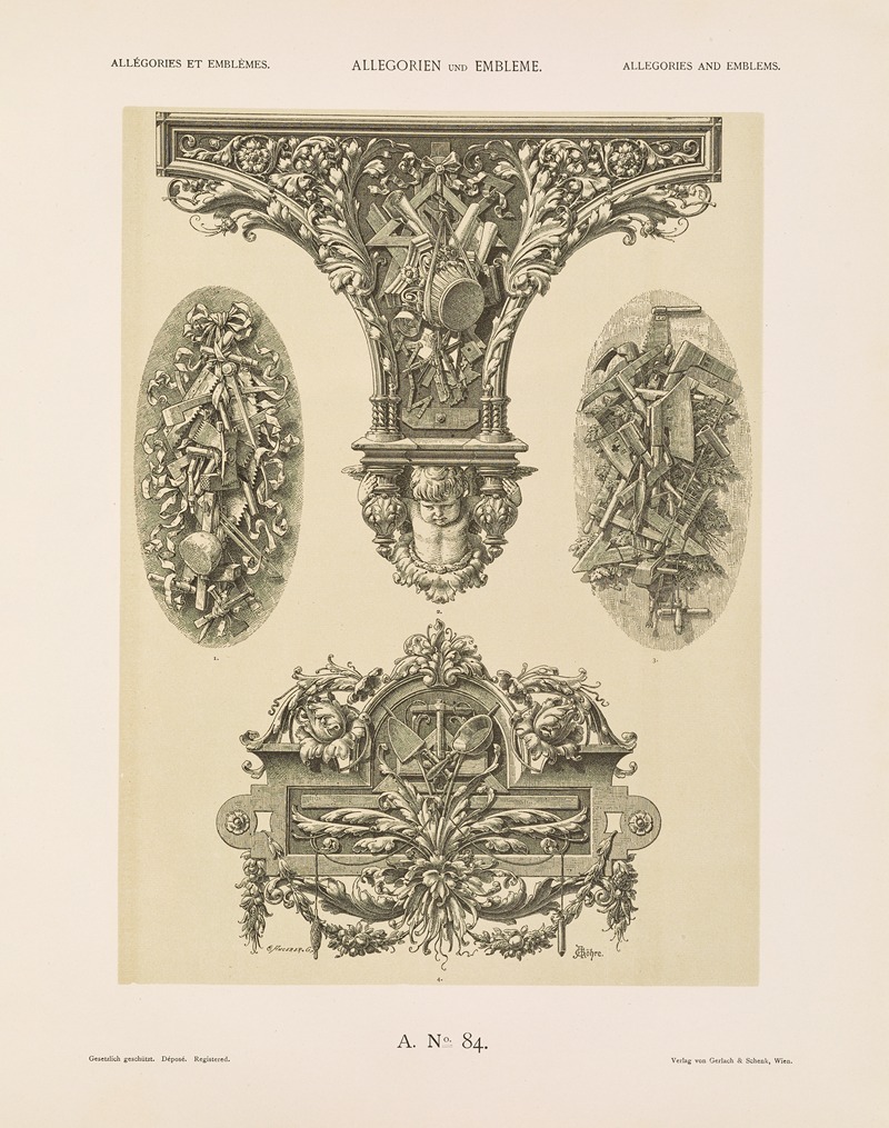 Albert Ilg - Allegorien und Embleme Vol. II Pl.094