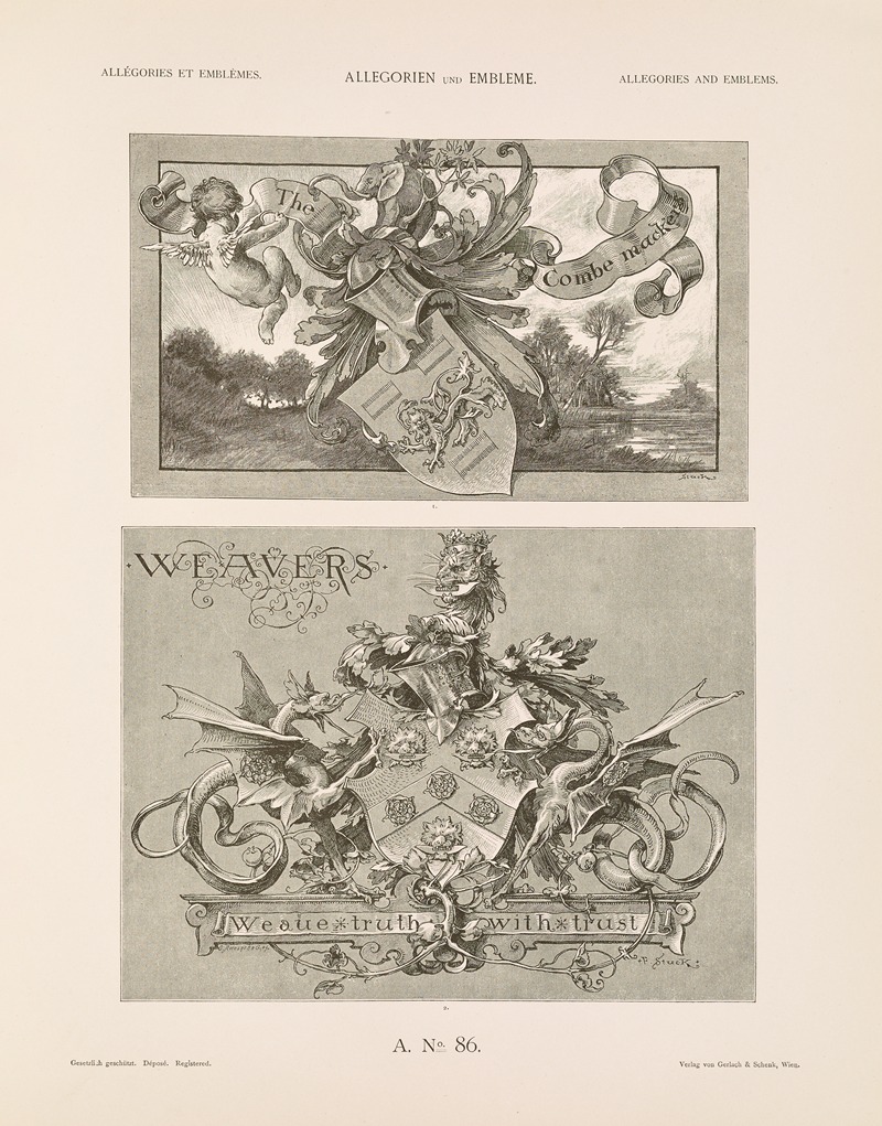 Albert Ilg - Allegorien und Embleme Vol. II Pl.096
