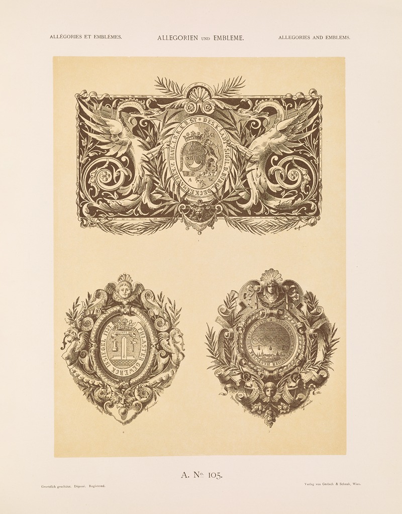 Albert Ilg - Allegorien und Embleme Vol. II Pl.115