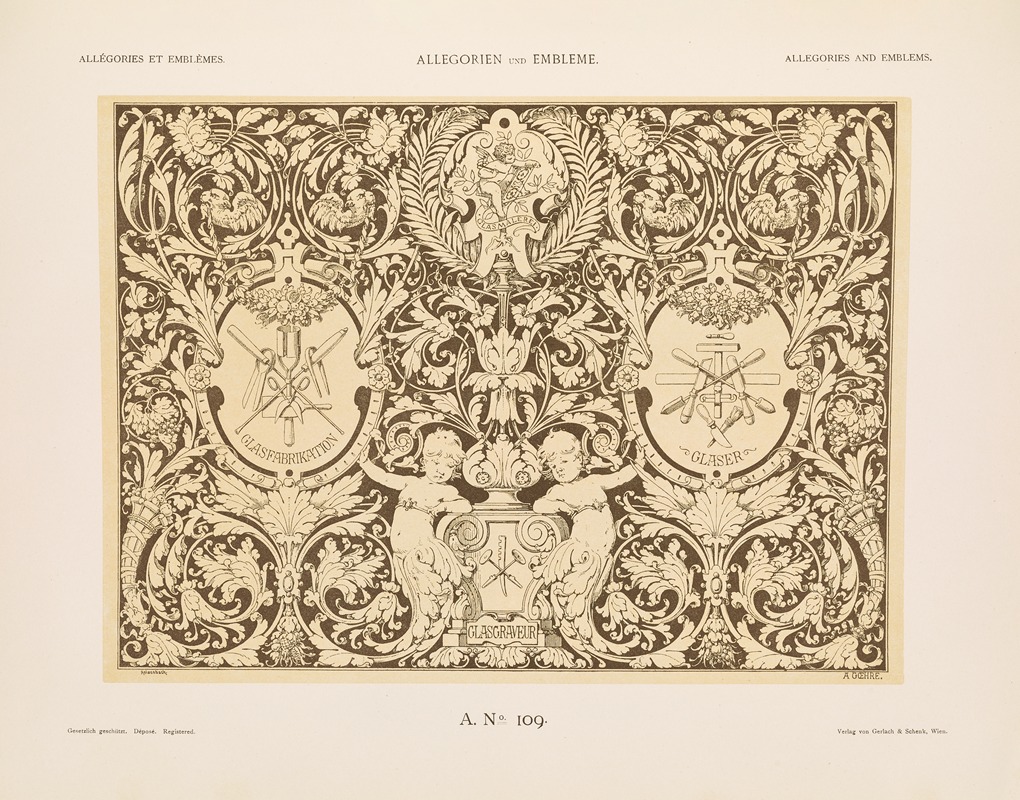 Albert Ilg - Allegorien und Embleme Vol. II Pl.119
