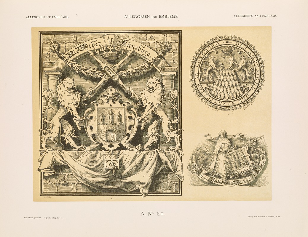 Albert Ilg - Allegorien und Embleme Vol. II Pl.130