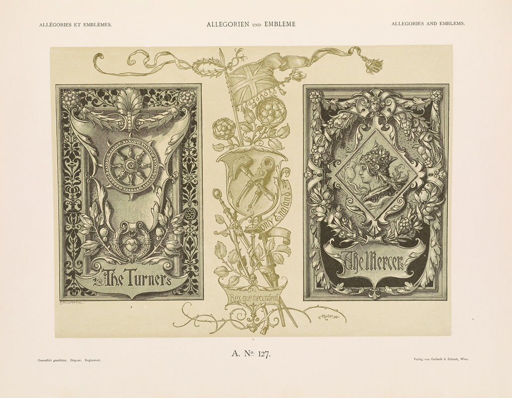 Albert Ilg - Allegorien und Embleme Vol. II Pl.138