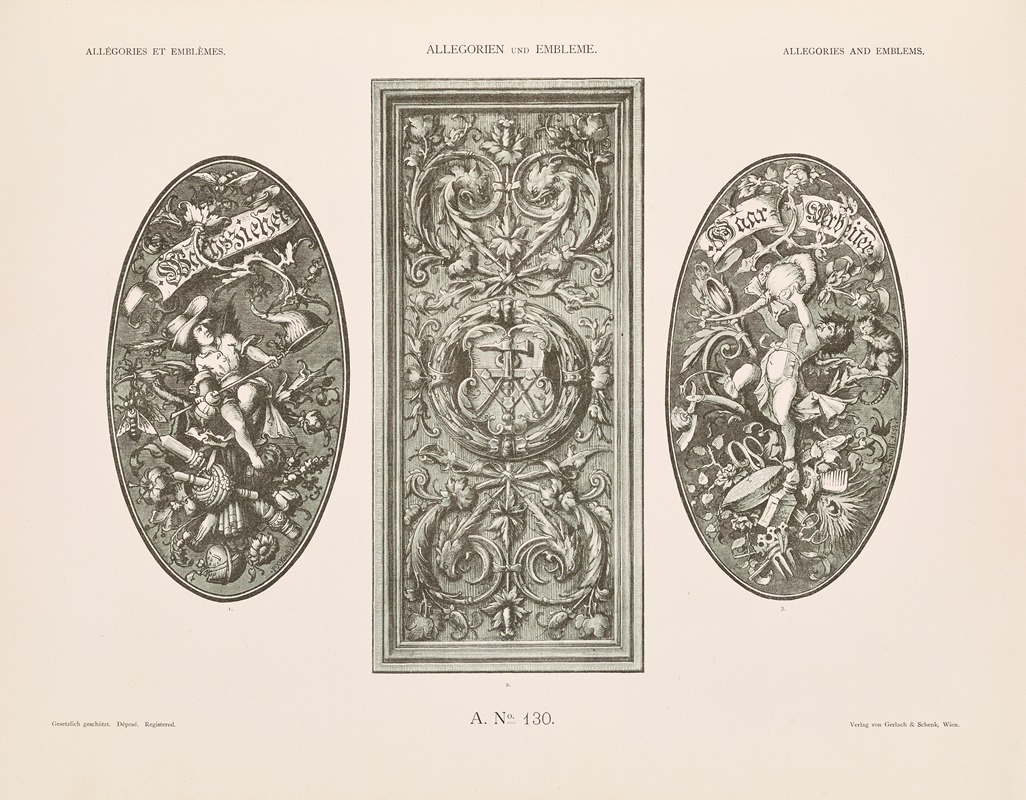Albert Ilg - Allegorien und Embleme Vol. II Pl.141