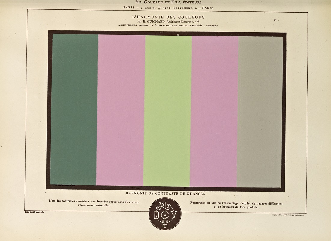 Édouard Guichard - L’harmonie des couleurs  Pl.046