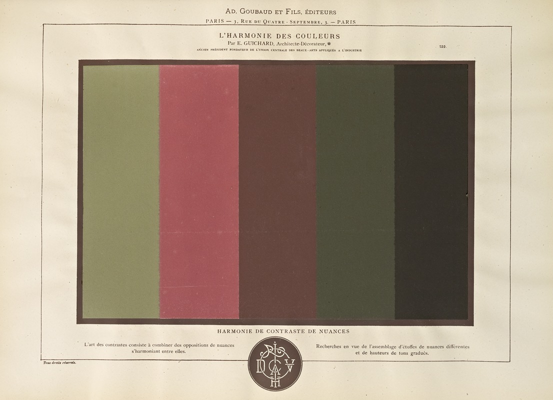 Édouard Guichard - L’harmonie des couleurs  Pl.072