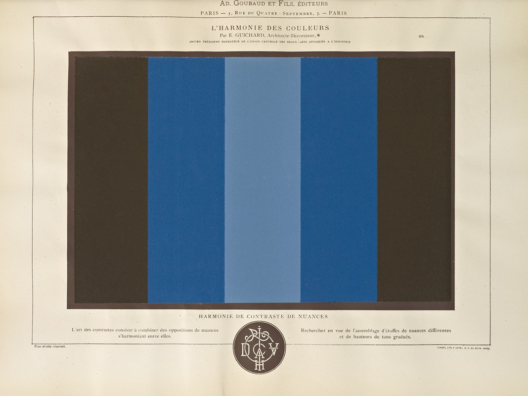 Édouard Guichard - L’harmonie des couleurs  Pl.081