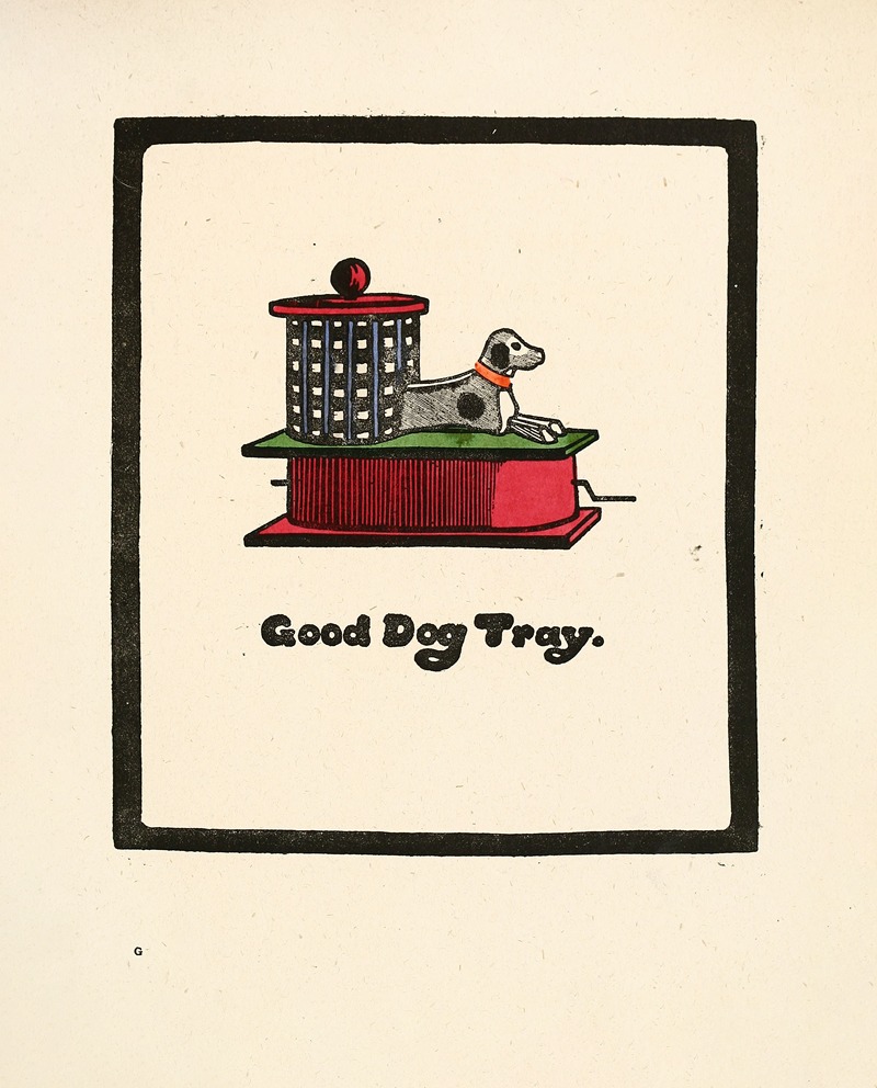Edward Gordon Craig - Good Dog Tray
